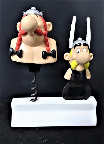 Asterix - kurkentrekker + Flessenopener