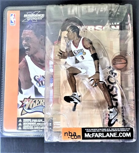 NBA Action Figures - Allen Iverson - McFarlane series 1