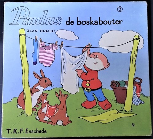 Paulus de Boskabouter - Puzzel Paulus hangt de was op (3)