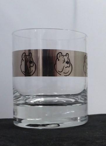 marten Toonder - Bommel Whiskyglas goud