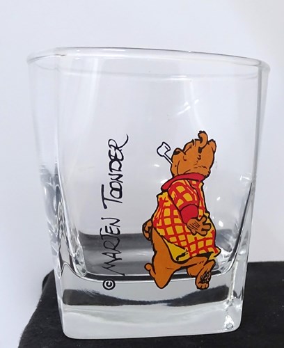 Marten Toonder - Bommel Whiskyglas groot