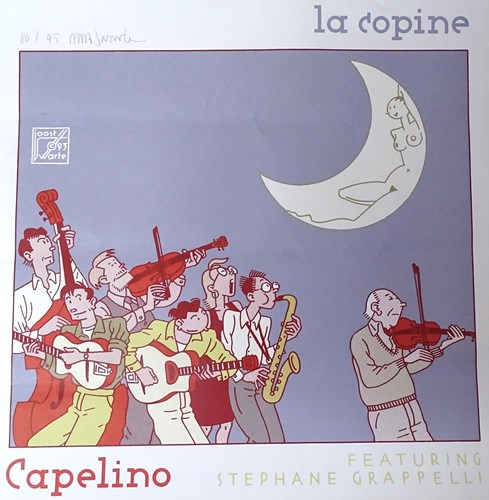 Joost Swarte - Zeefdruk band Capelino