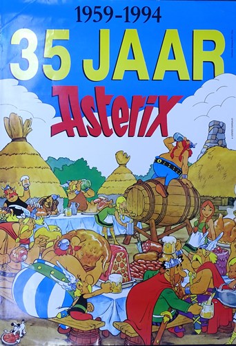 Asterix - Promotieposter 35 jaar Asterix