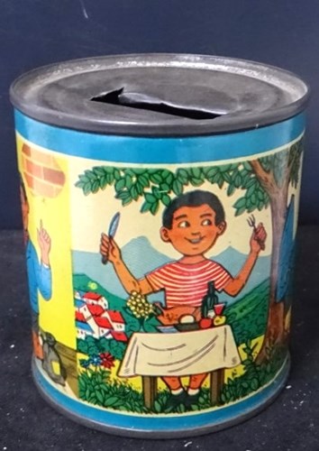 Tin Toys - Spaarpot met sprookje