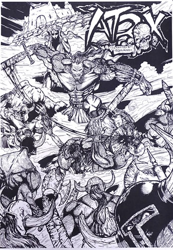 Romano Molenaar - Winkelposter Haagse Stripshop