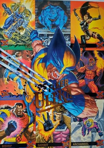 1995 Fleer Ultra - X-Men 9 Card Promo Sheet