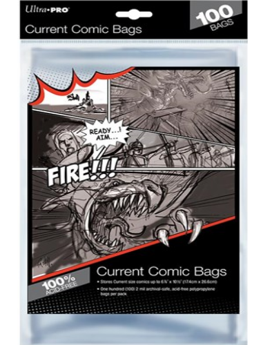 Comic Current Size bags (Ultra Pro) (100st)