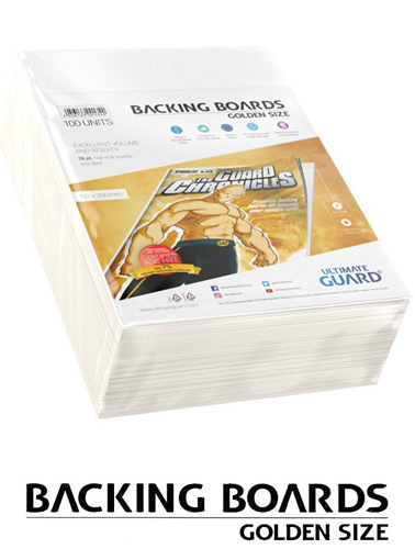 Comic Golden Size backing boards (Ultimate Guard) (100 stuks)