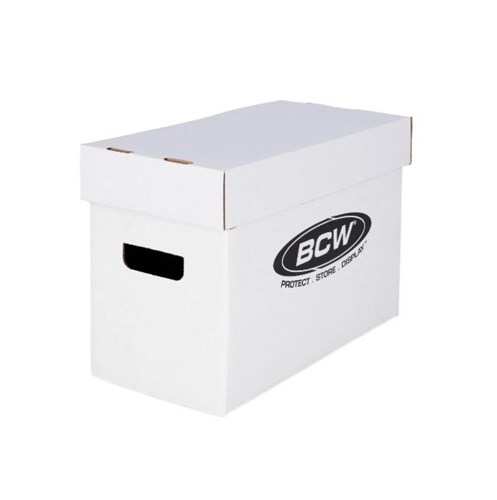 Comic Storage Box - wit (short) BCW