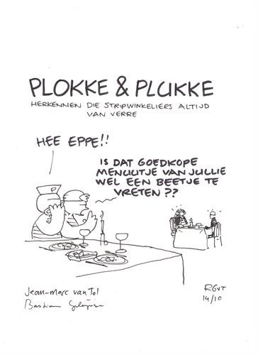 Geleijnse en Van Tol, Fokke en Sukke naar "Plok" van Peter de Smet-2