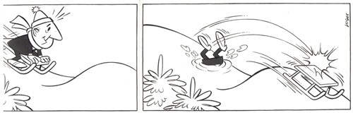 Carol Voges, Originele tekening uit de Sjors