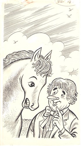 Carol Voges, Originele tekening Paard