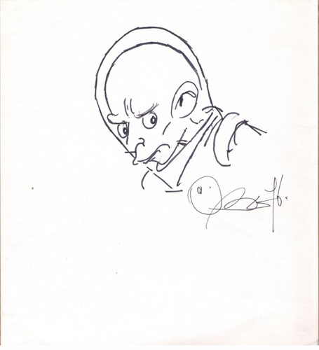 Originele tekening Olaf Noord