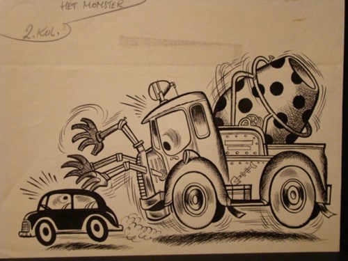 Auto-Bas, het monster