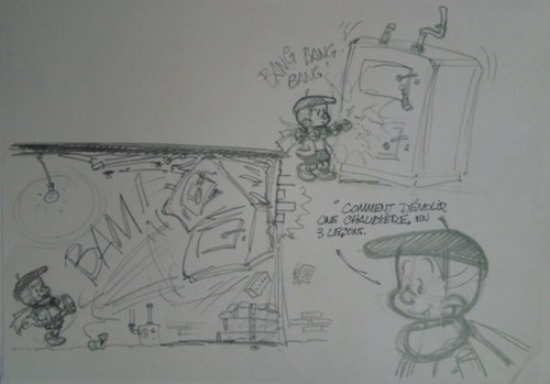Steven Sterk als loodgieter