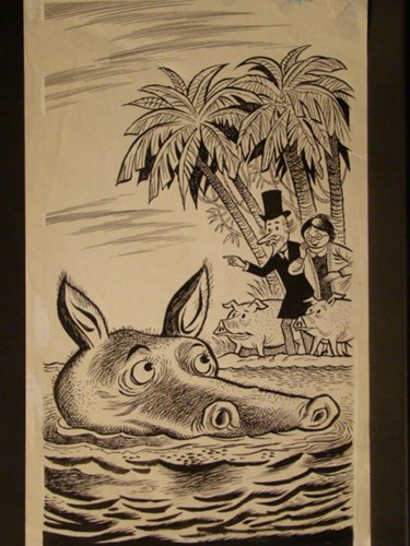 Professor zegellak, Nijlpaard