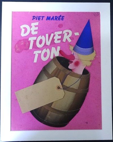 Piet Marée - Originele voorkant De Toverton