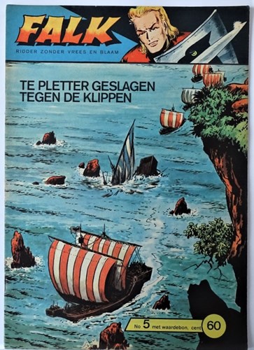 Falk 5 - Te pletter geslagen tegen de klippen, Softcover (Walter Lehning)