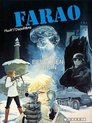 Farao 2 - Het bevroren brein, Softcover, Eerste druk (1982) (Novedi/Albracht)