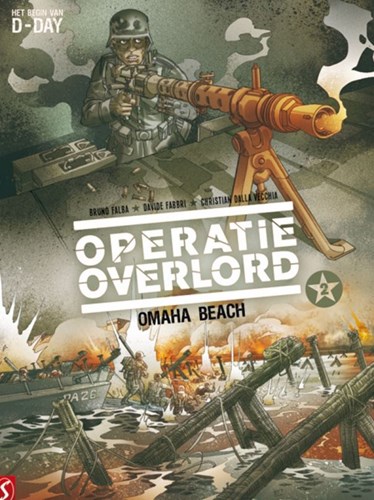 Operatie Overlord 2 - Omaha Beach, Softcover, Eerste druk (2016) (Silvester Strips)