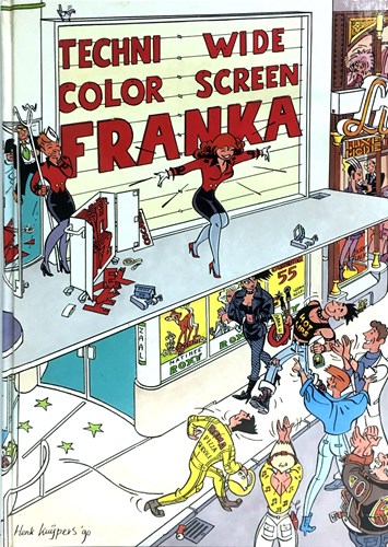 Franka  - Technicolor wide screen, Hardcover+prent (Big Balloon)
