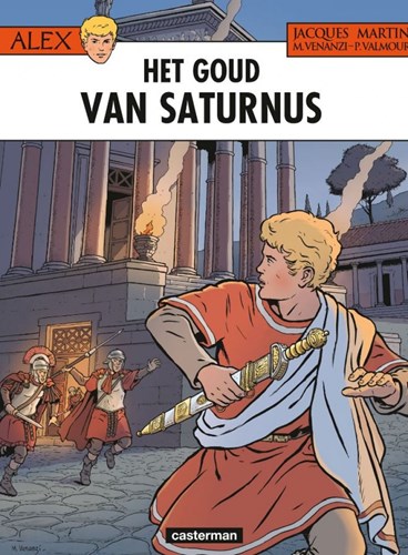 Alex 35 - Het goud van Saturnus, Softcover, Alex - Softcover (Casterman)