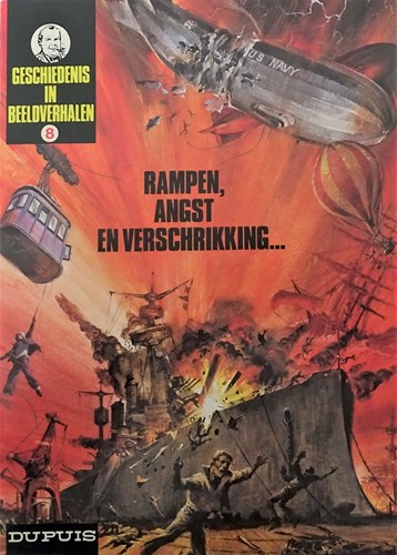 Geschiedenis in Beeldverhalen 8 - Rampen, angst en verschrikking, Softcover (Dupuis)