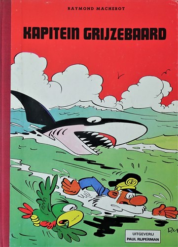 Kapitein Grijzebaard 1 - Kapitein Grijzebaard, Hardcover (Paul Rijperman)