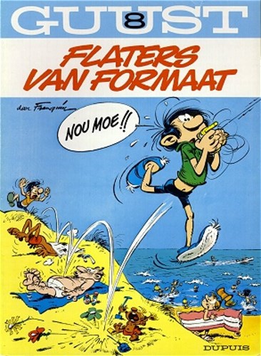 Guust - Oorspronkelijke reeks 8 - Flaters van formaat, Softcover, Eerste druk (1970), Softcover - 1e druk (Dupuis)