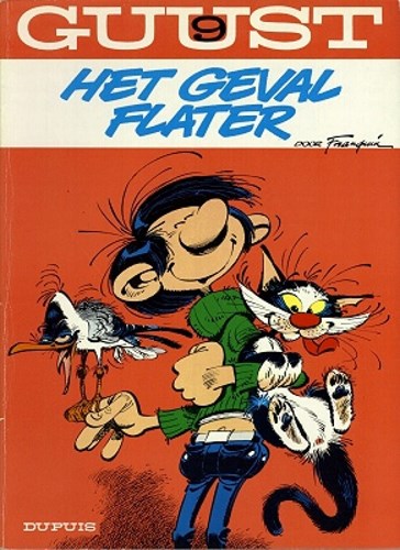 Guust - Oorspronkelijke reeks 9 - Het geval Flater, Softcover, Eerste druk (1971), Softcover - 1e druk (Dupuis)