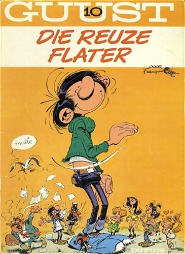 Guust - Oorspronkelijke reeks 10 - Die reuze Flater, Softcover, Eerste druk (1972), Softcover - 1e druk (Dupuis)