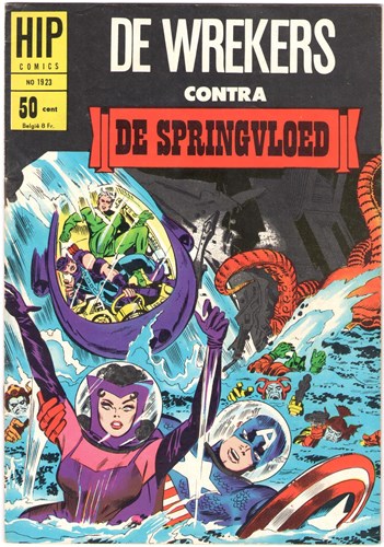 Hip Comics/Hip Classics 23 / De Wrekers  - De Wrekers contra de springvloed, Softcover, Eerste druk (1967) (Classics Nederland (dubbele))