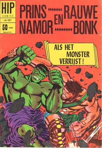 Hip Comics/Hip Classics 27 / Prins Namor en Rauwe Bonk  - Als het monster verrijst!, Softcover, Eerste druk (1967) (Classics Nederland (dubbele))