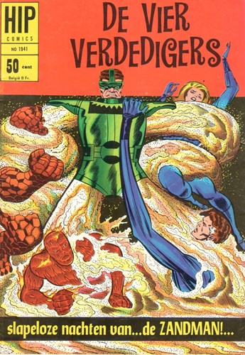 Hip Comics/Hip Classics 41 / Vier Verdedigers, de  - Slapeloze nachten van de Zandman!, Softcover, Eerste druk (1968) (Classics Nederland (dubbele))