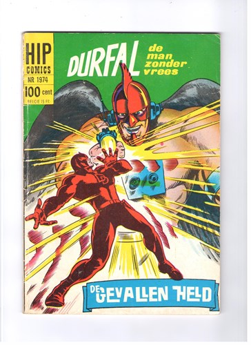 Hip Comics/Hip Classics 74 / Durfal  - De gevallen held, Softcover, Eerste druk (1968) (Classics Nederland (dubbele))