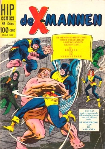 Hip Comics/Hip Classics 95 / X-Mannen  - De Bobbel en de Verdwijner, Softcover, Eerste druk (1969) (Classics Nederland (dubbele))