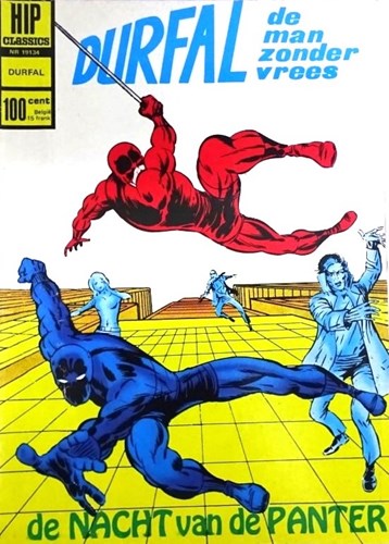 Hip Comics/Hip Classics 134 / Durfal  - De nacht van de Panter, Softcover, Eerste druk (1970) (Classics Nederland (dubbele))