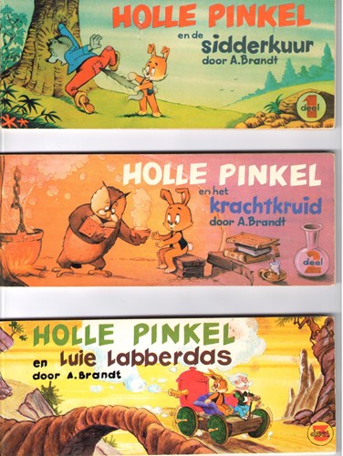 Holle Pinkel  - Holle Pinkel - complete serie 3 delen, Softcover, Eerste druk (1971) (Wolters-Noordhoff)