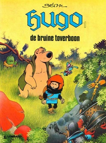 Hugo 1 - De bruine toverboon, Softcover (Lombard)