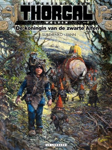 Thorgal, de werelden van  / Wolvin 6 - De koningin van de zwarte Alfen, Softcover, Wolvin - SC (Lombard)