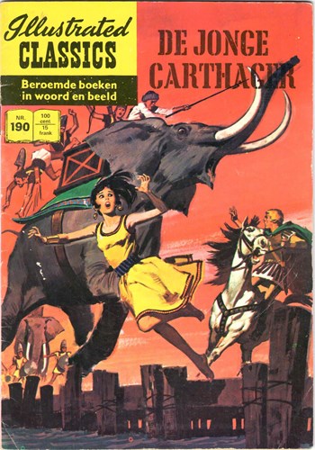 Illustrated Classics 190 - De jonge Carthager, Softcover, Eerste druk (1970) (Classics Nederland)
