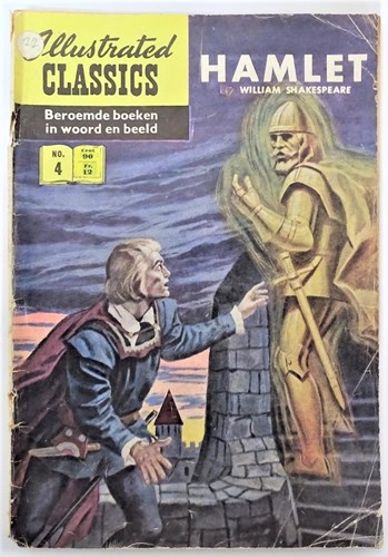 Illustrated Classics 4 - Hamlet, Softcover, Eerste druk (1956) (Classics International)