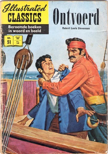Illustrated Classics 51 - Ontvoerd, Softcover, Eerste druk (1958) (Classics International)