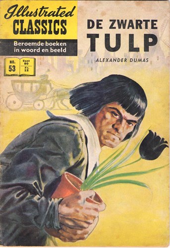Illustrated Classics 53 - De zwarte tulp, Softcover, Eerste druk (1958) (Classics International)
