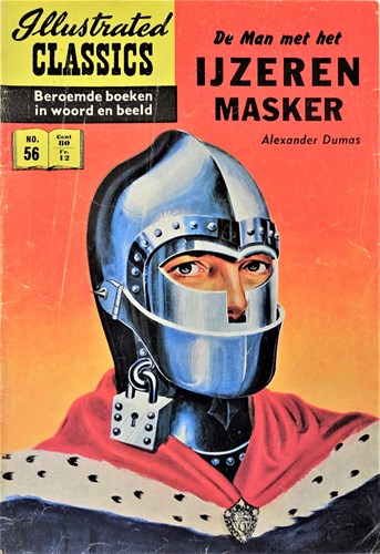 Illustrated Classics 56 - De man met het ijzeren masker, Softcover, Eerste druk (1958) (Classics International)