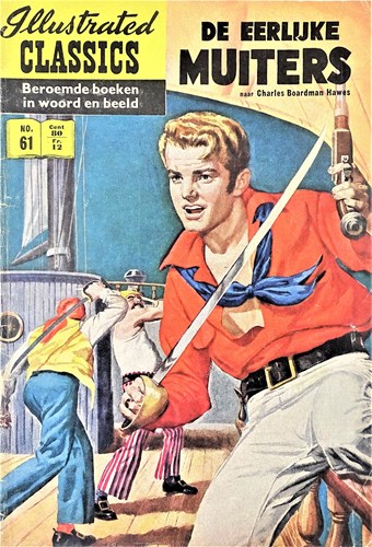 Illustrated Classics 61 - De eerlijke muiters, Softcover, Eerste druk (1958) (Classics International)