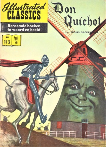 Illustrated Classics 112 - Don Quichot, Softcover, Eerste druk (1960) (Classics International)