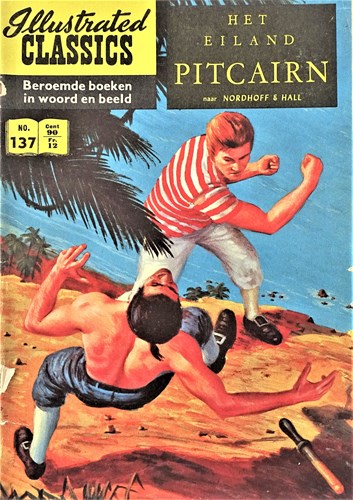 Illustrated Classics 137 - Het eiland Pitcairn, Softcover, Eerste druk (1961) (Classics International)