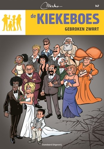 Kiekeboe(s), de 147 - Gebroken zwart, Softcover, Kiekeboes, de - Standaard 3e reeks (A4) (Standaard Uitgeverij)