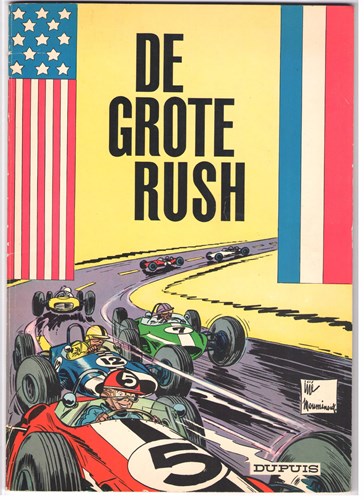 Jan Kordaat 12 - De grote Rush, Softcover, Eerste druk (1965) (Dupuis)